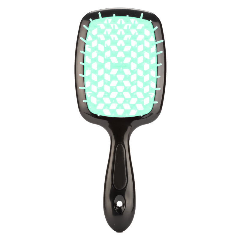 Detangling Comb With Hollow Design Doesnt Snag Hairsuitable For Both Curly And Straight Hair