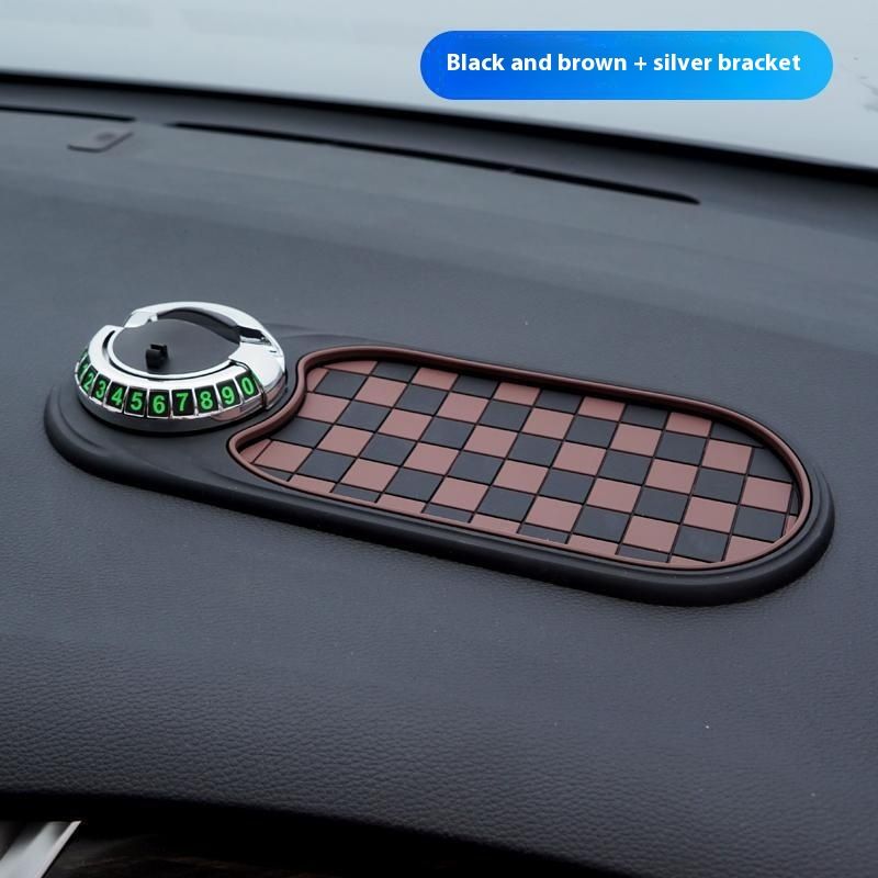 Car Non-slip Mat Mobile Phone Holder Car Stop Sign