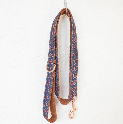 Tongmeng Garden Dog Collar Pet Supplies Export Leash Set Rose Gold Buckle