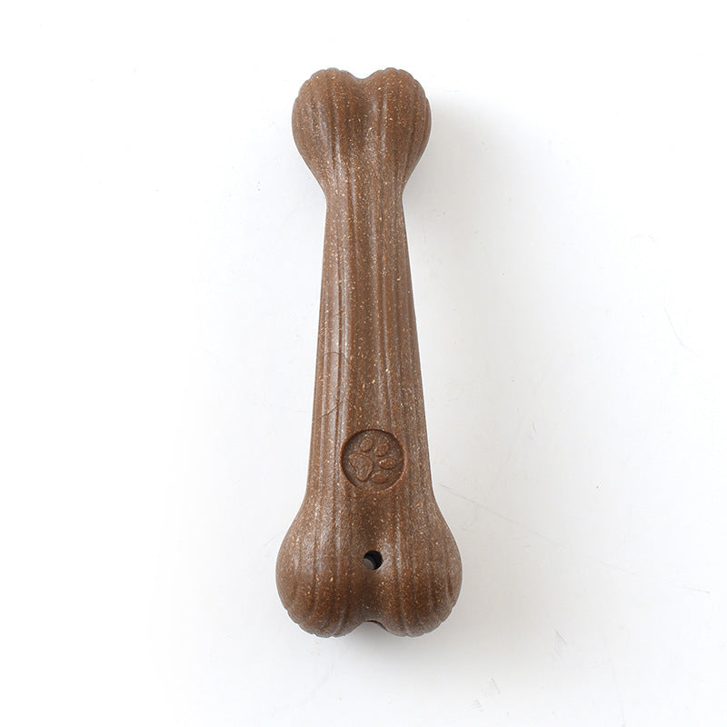 Pet Chew Toy Bone-shaped Made Of Bamboo Helps Grind Teeth Strengthens Teeth And Is Highly Durable