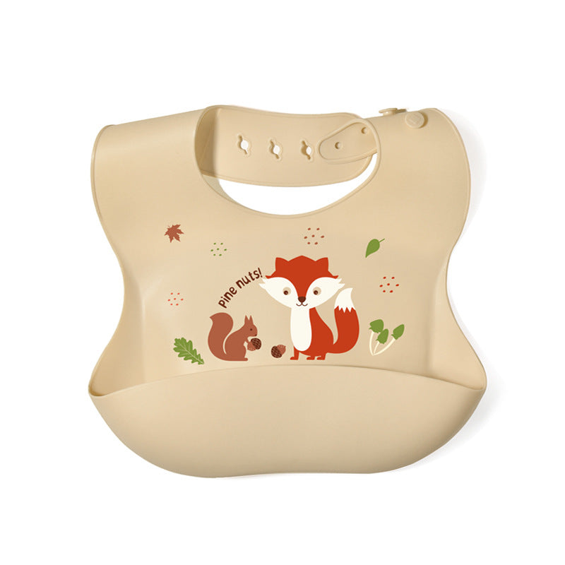 Waterproof Children's Saliva Bag Feeding Auxiliary Food Bib