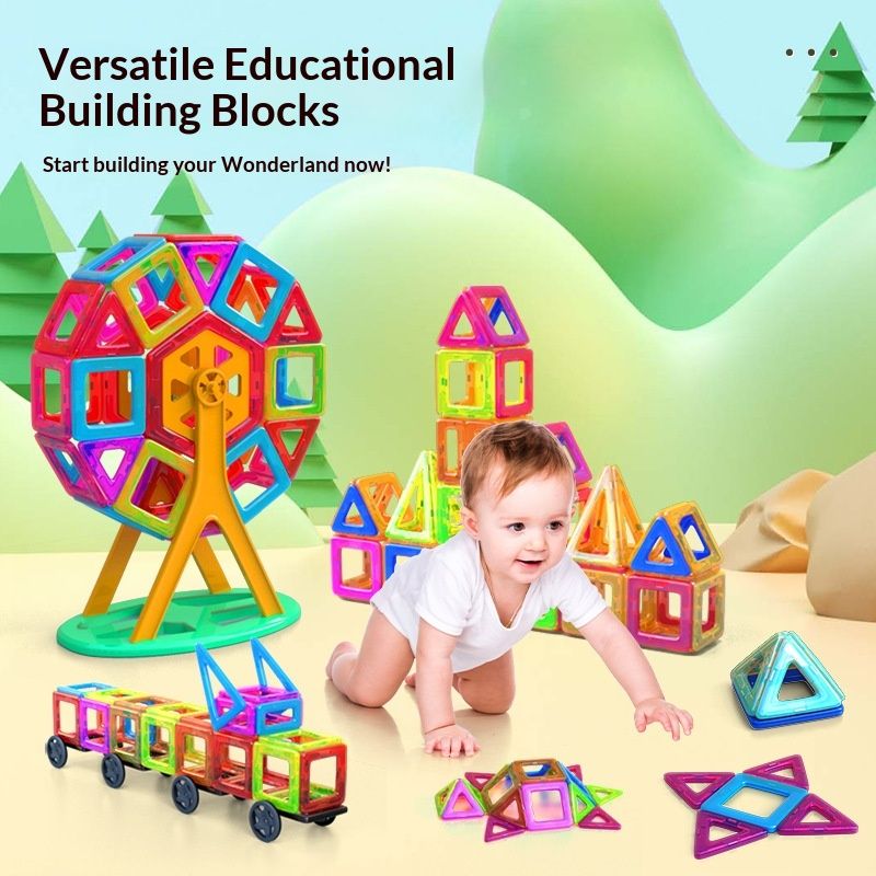 Magnetic Building Blocks And Magnet Toys