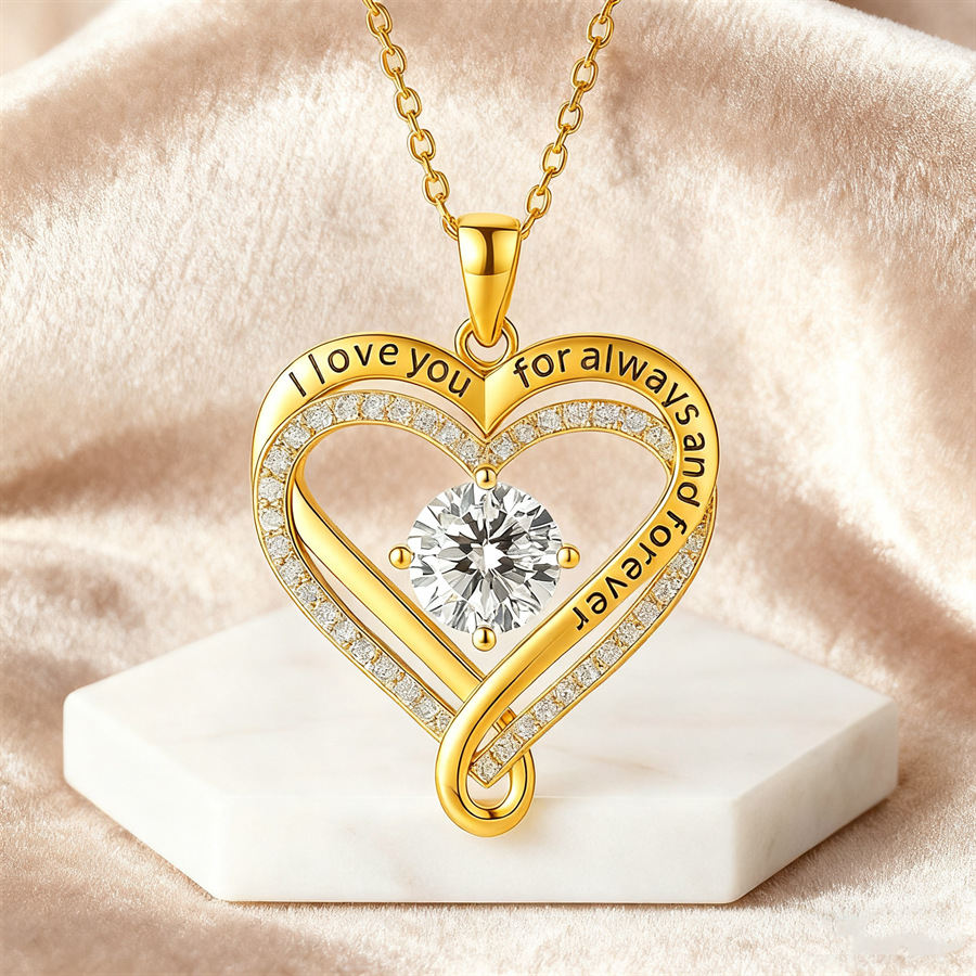 Heart-shaped Womens Pendant A Gift For Your Beloved Partner