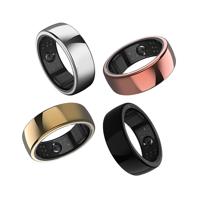 X4 Waterproof Wireless Charging Smart Ring, Sports And Health Ring, Heart Rate, Body Temperature