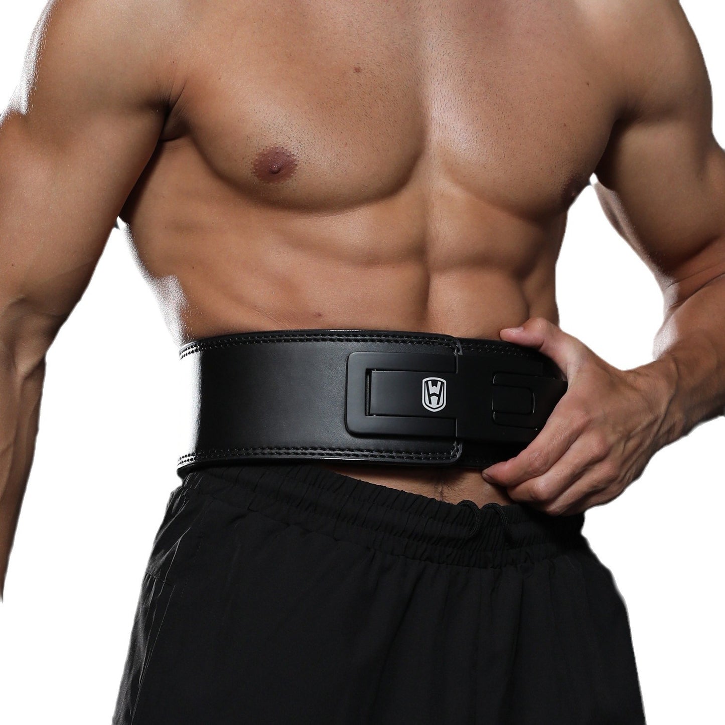 Thickened 13MM Fitness Cowhide Strength Belt Weight Lifting Lever