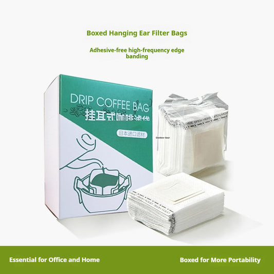 Drip Coffee Filter Bags Office-use Filter Paper Quick Brewing Food-grade