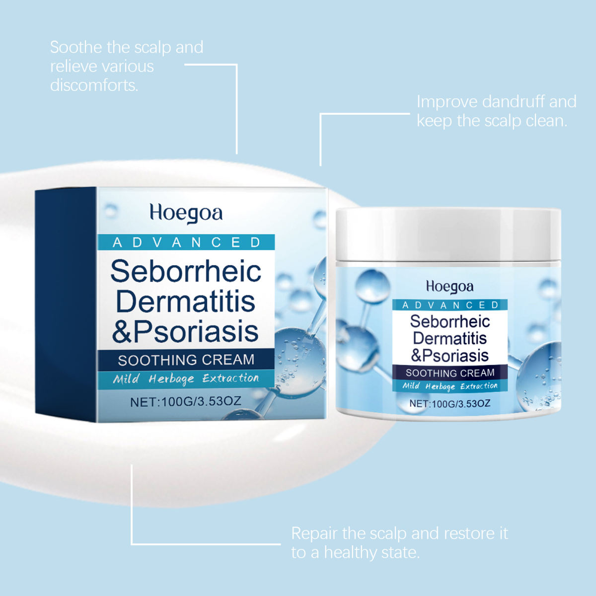 Scalp Gentle Soothing Neck Cream Care