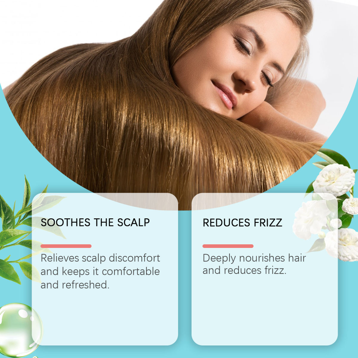 Improves Dry And Manic Hair Quality Moisturizing And Smooth Hair Care