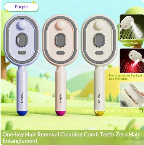 Electric Spray Airbag Massage Comb With Essential Oil Atomization For Hair Nourishment And Care