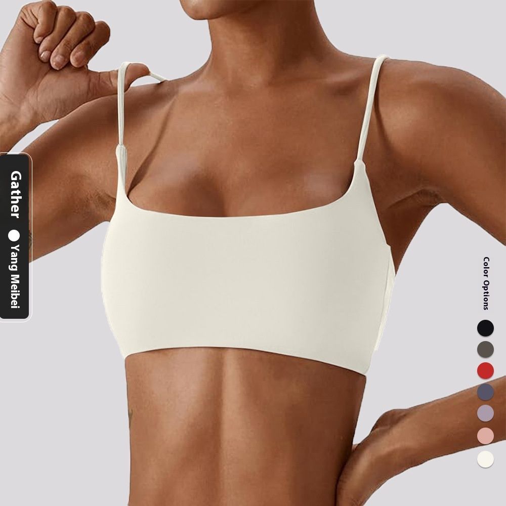 Sports Underwear Women's Back Anti-sagging Yoga Outer With Chest Pad