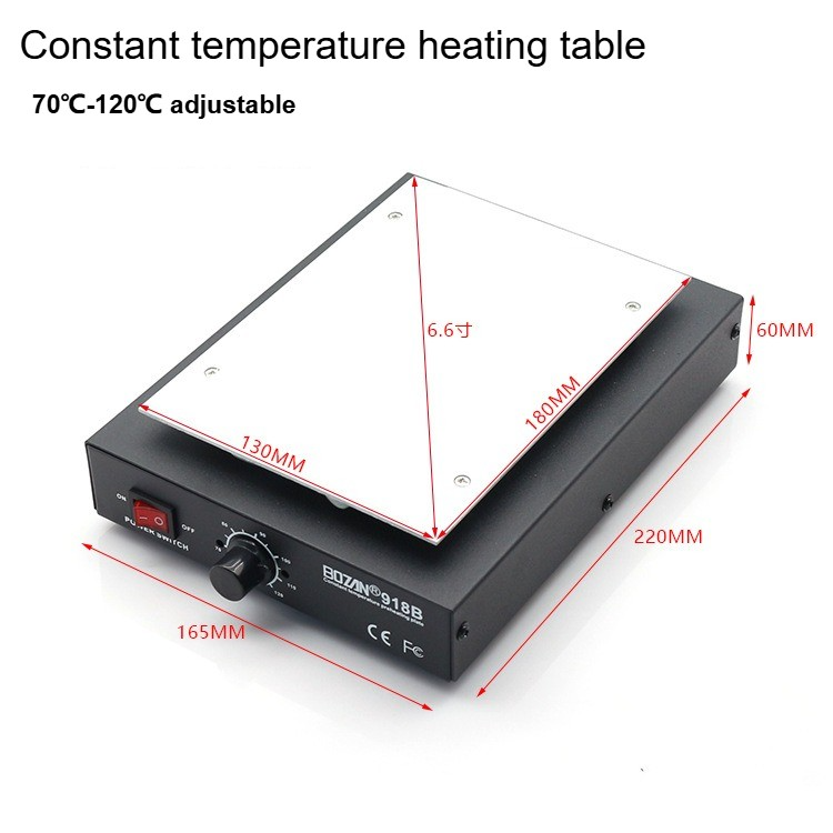 LCD Screen Separator Machine Hot Plate Glass Split Remove For Mobile Phones New