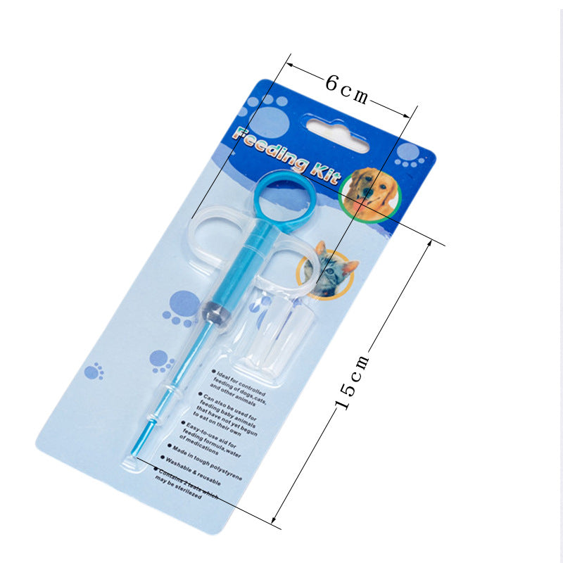 Double Water Medicine Calcium Tablet Feeding Medicine Stick Dog Feeder