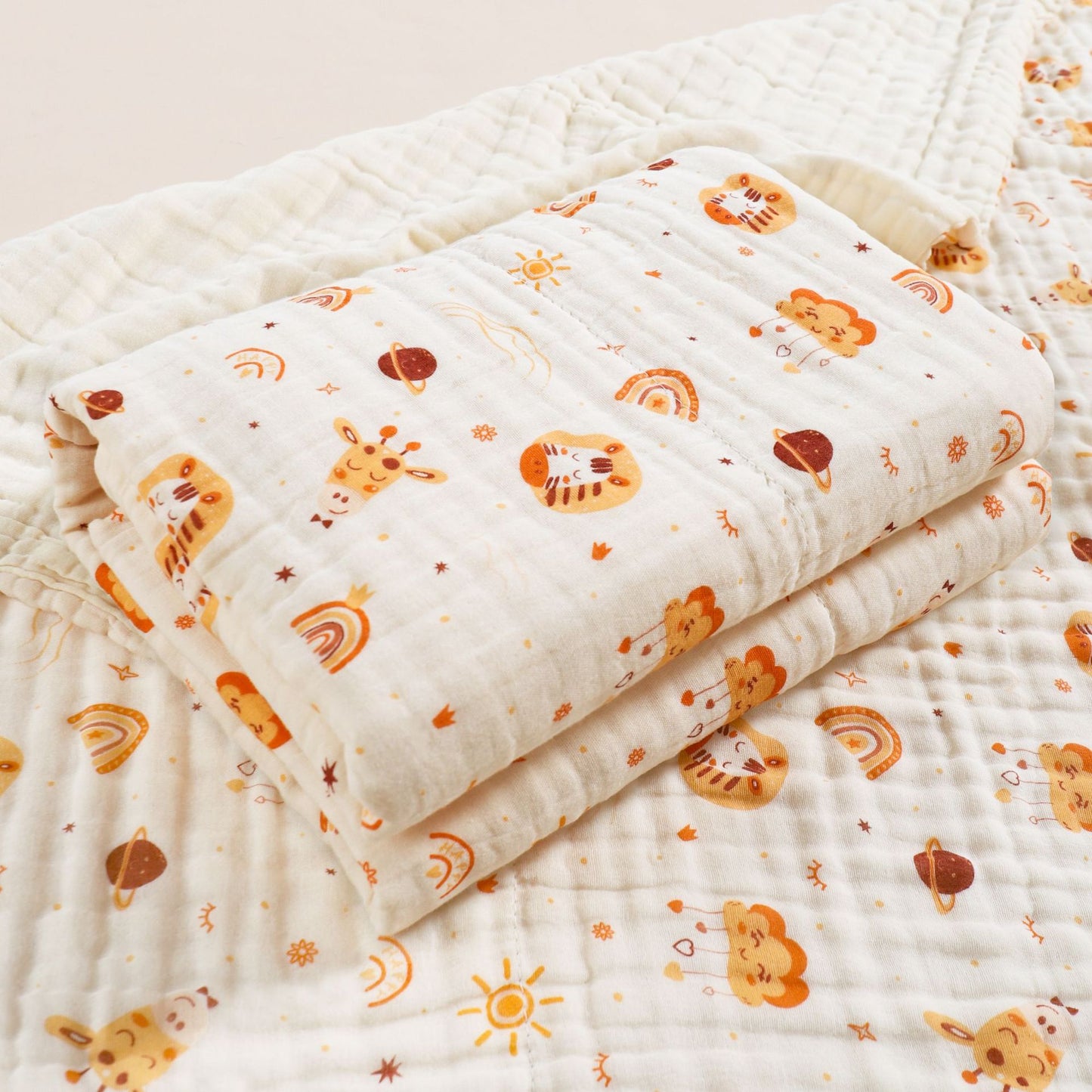 Baby Gauze Bath Towel Extra-thick Blanket