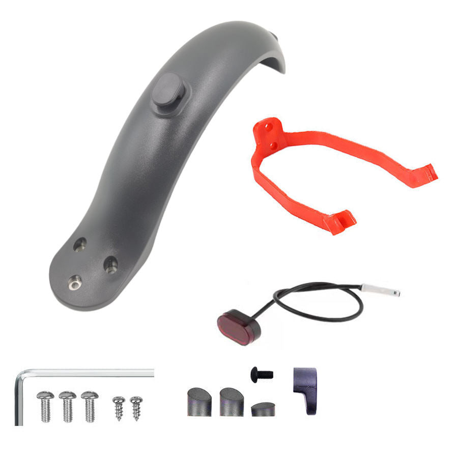 Electric Scooter Accessories M365 Fender Suit With Bracket With Taillight