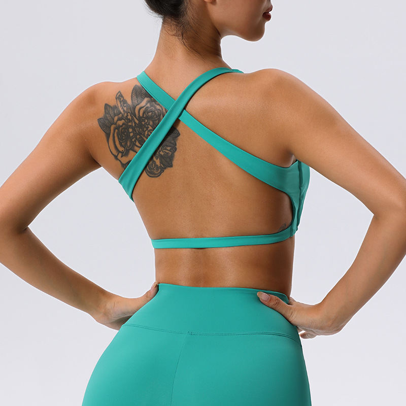 Sports Underwear Women's Back High Elastic Moisture Wicking Running Yoga Bra Fitness Vest