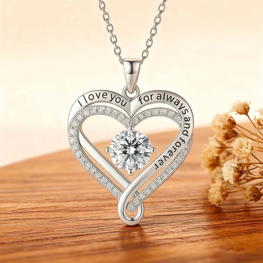 Heart-shaped Womens Pendant A Gift For Your Beloved Partner