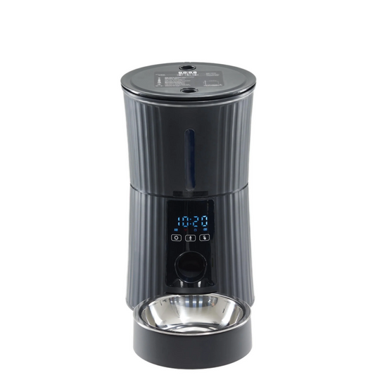 Intelligent Feeder, Equipped With WiFi Application Control Function, A 4-liter Capacity Intelligent Pet Food Dispenser Specifically For Cats And Dogs