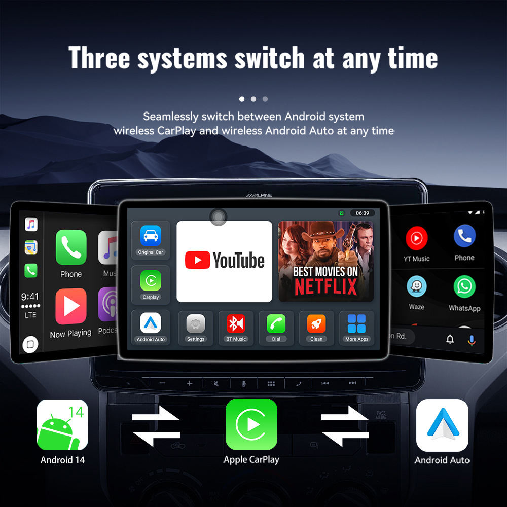 Smart In-Vehicle Wireless CarPlay Box For Aerial Views