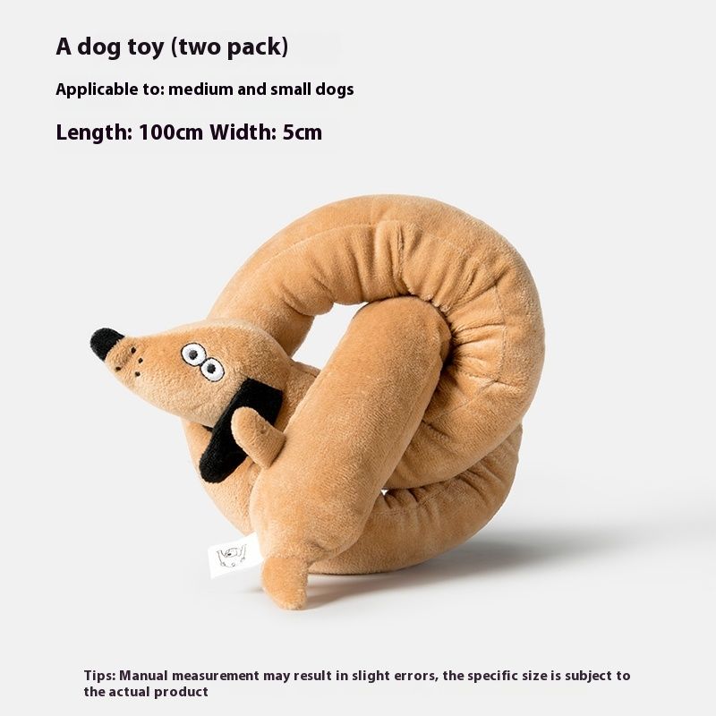Self-Hi Relieving Stuffy Puppy Plan Sausage Dog Toys