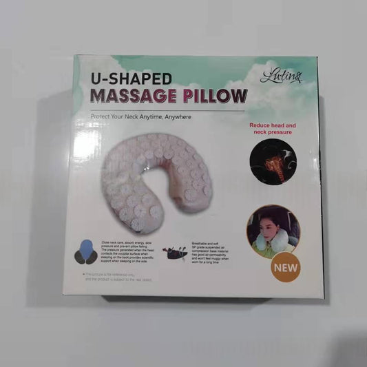 Acupuncture Massage U-shaped Pillow