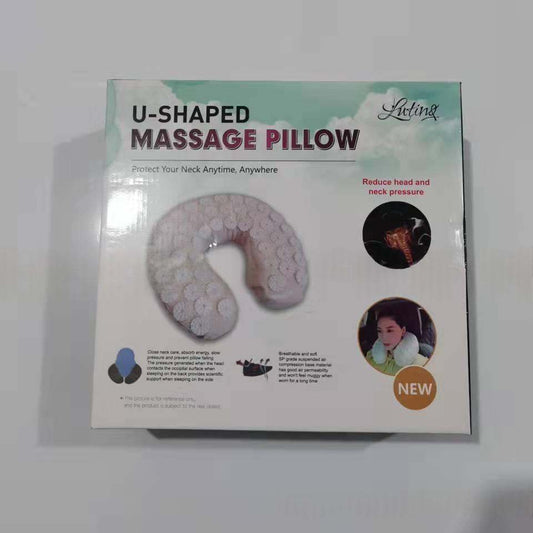 Acupuncture Massage U-shaped Pillow