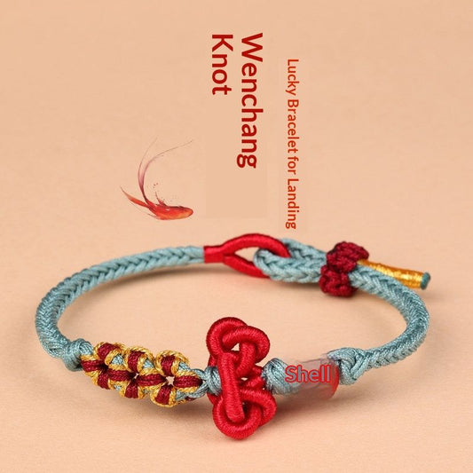 Handwoven BraceletA Gift For Girls Taking Middle And High School Exams