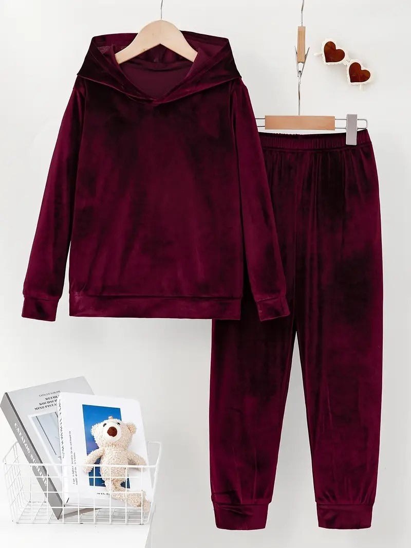 2026 New Arrival Fashion Solid Color Pullover Women's Matching Set