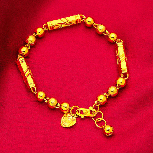 Womens Fashion Hexagonal Beaded Bracelet