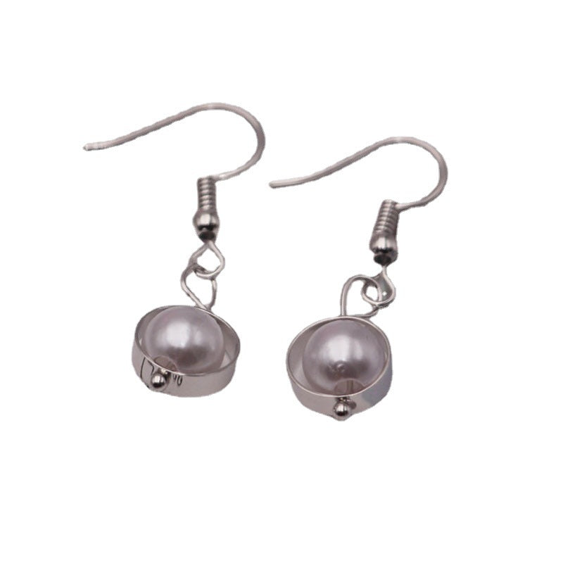 Imitation Silver Earrings European And American Retro Fringe Accessories