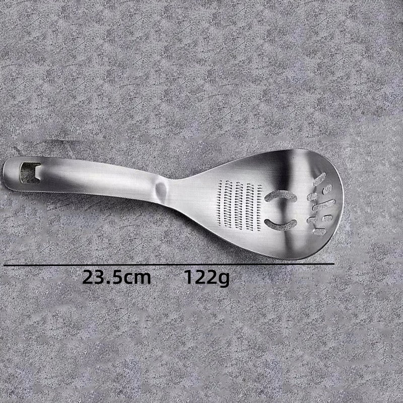 Stainless Steel Food Garlic Masher Spoon Kitchen Gadget