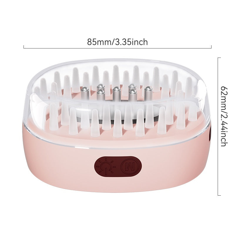 7-Color Light Massage Liquid-Applying For Home Use Scalp Essence Infusion Vibration Hair Care Comb