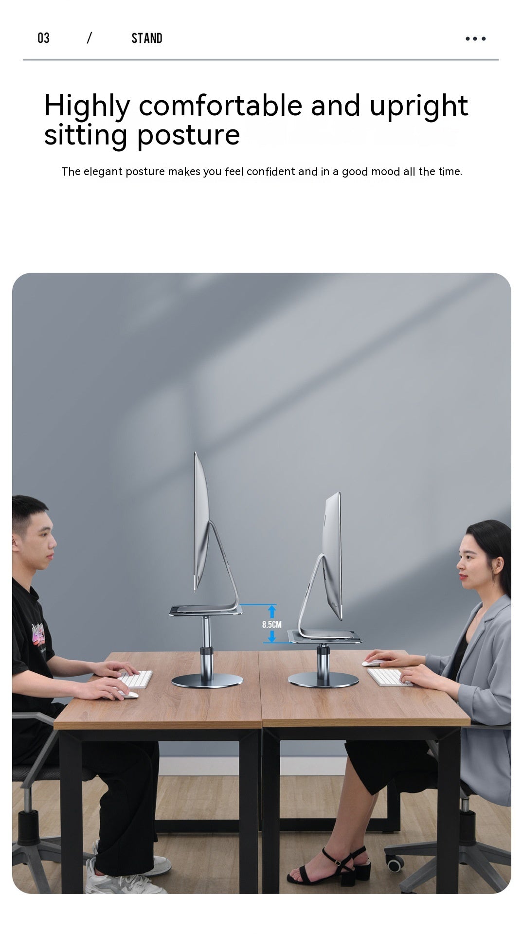 Mobile Folding Laptop Lifting Cooling Bracket