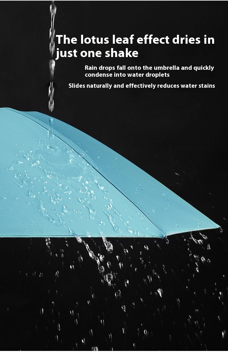 Cooling Folding Umbrella Advanced Sense Sunshade Charging Vinyl Sun Protective