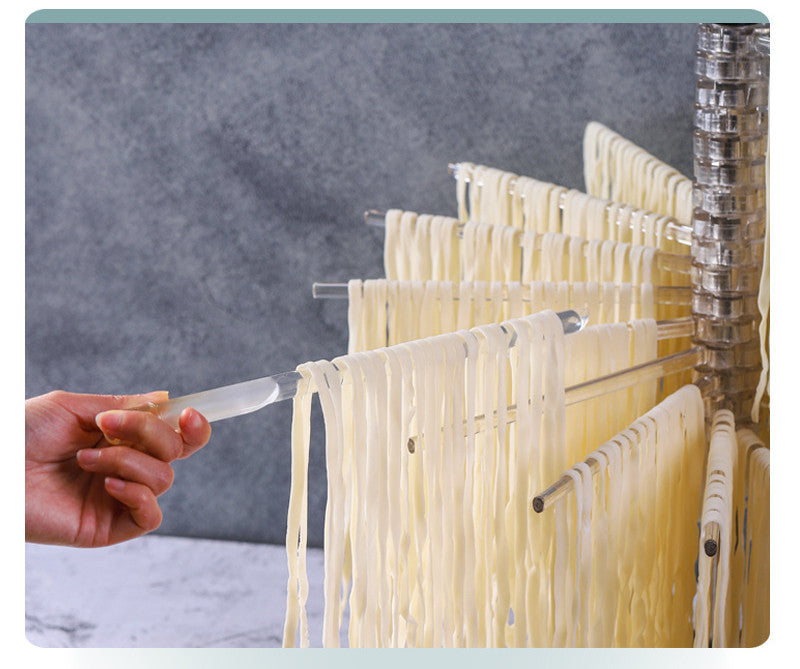 Noodle Rack Rotating, Cooling, Drying, Waking Up, Household Stainless Steel Folding Noodle Rack