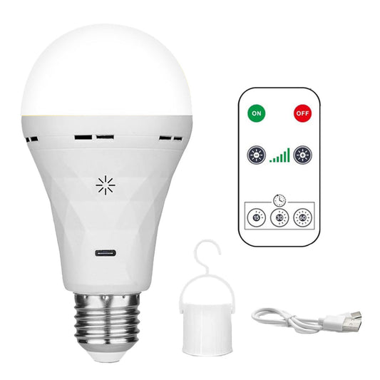 Rechargeable Bulbs With Remote Control, Timer, Battery-powered Wall Lamps, USB Power Supply, Rechargeable Bulbs For Lighting Fixtures