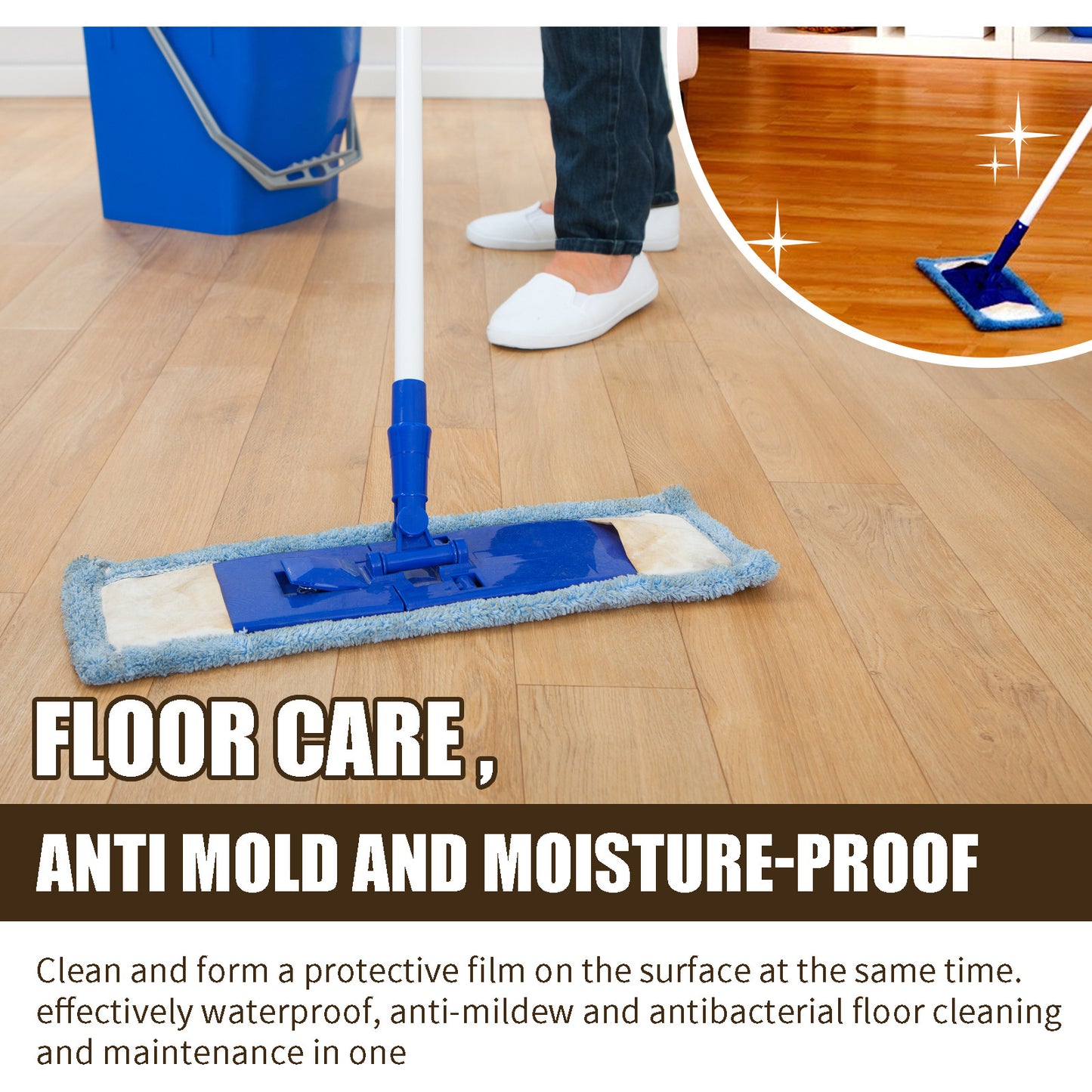 OUHOE Furniture Beeswax Spray Furniture And Floor Care, Polishing, Waterproofing, Crack Prevention, Scratch Prevention, Refurbishment And Maintenance Wax