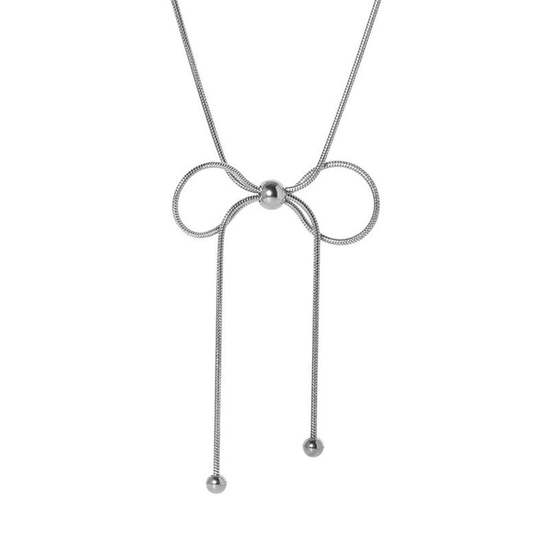 Pull Butterfly Design Shape Gold Necklace Clavicle Advanced Sense Accessories