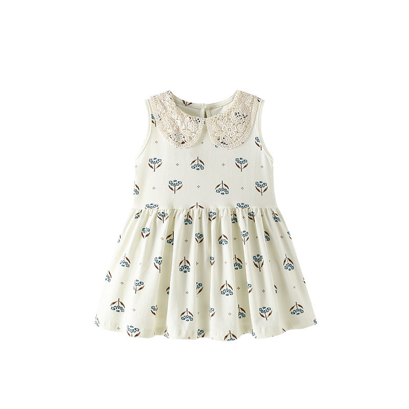 New Stylish Casual Lace Dress For Girls