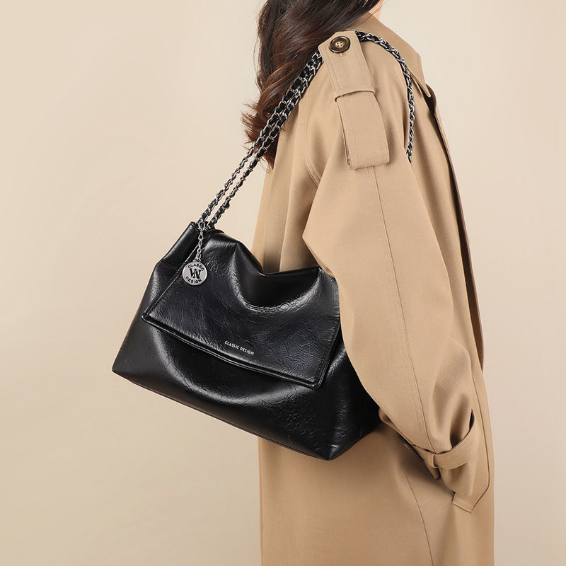 Seasonal High-end Large-capacity Shoulder And Crossbody Bag