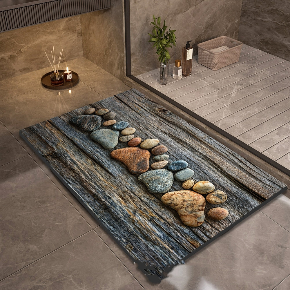 Bathroom Diatomaceous Earth Quick-drying Bath Mat