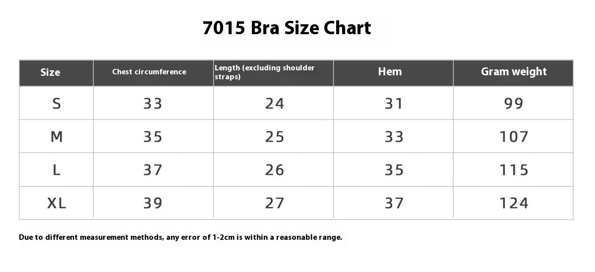 Brushed Double-sided Nylon Solid Color Beauty Back Cross Sports Underwear