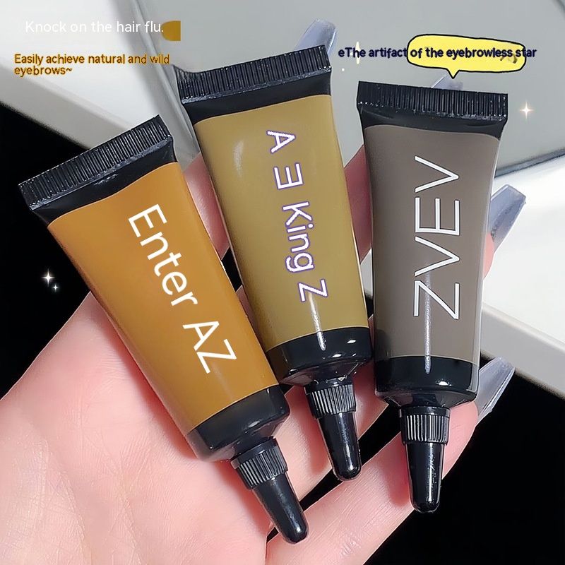 Natural Three-dimensional Color Rendering Easy To Color Makeup Brow Cream