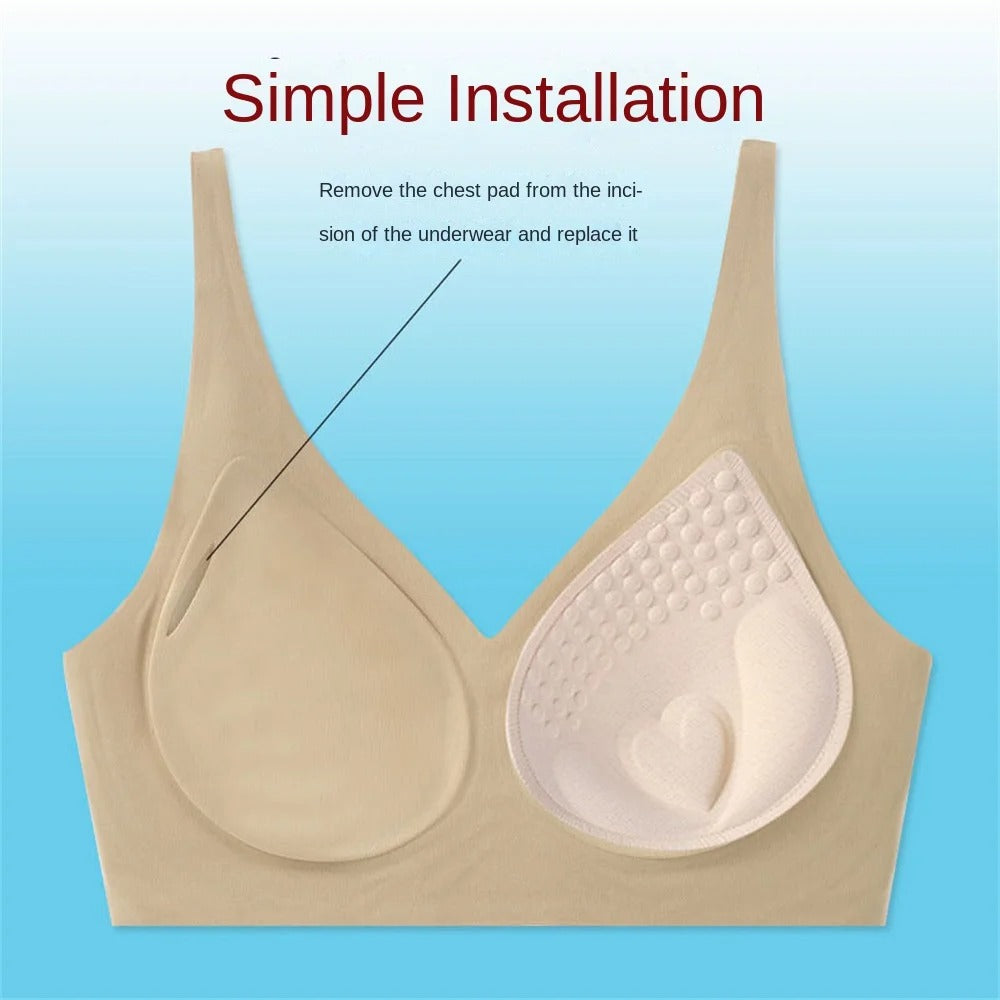 Outer Expansion Bra Thickened Chest Pad Beauty Back Underwear Sports Inner Gasket