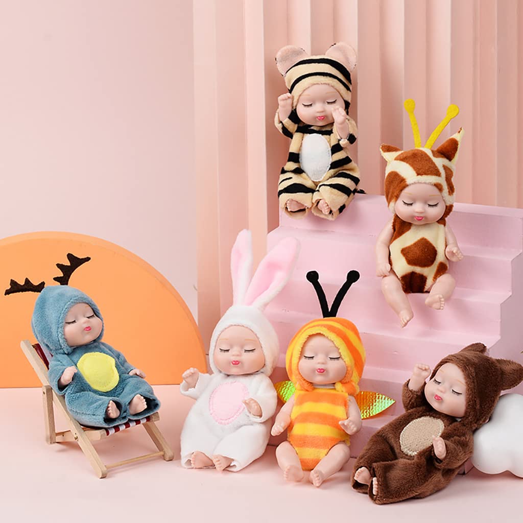 Set Of 6 Princess Dolls In A Gift Box The Perfect Birthday, Holiday, Christmas, Or Halloween Gift For Girls