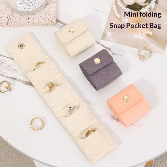 Ring And Earring Portable Case Makeup Bagconvenient