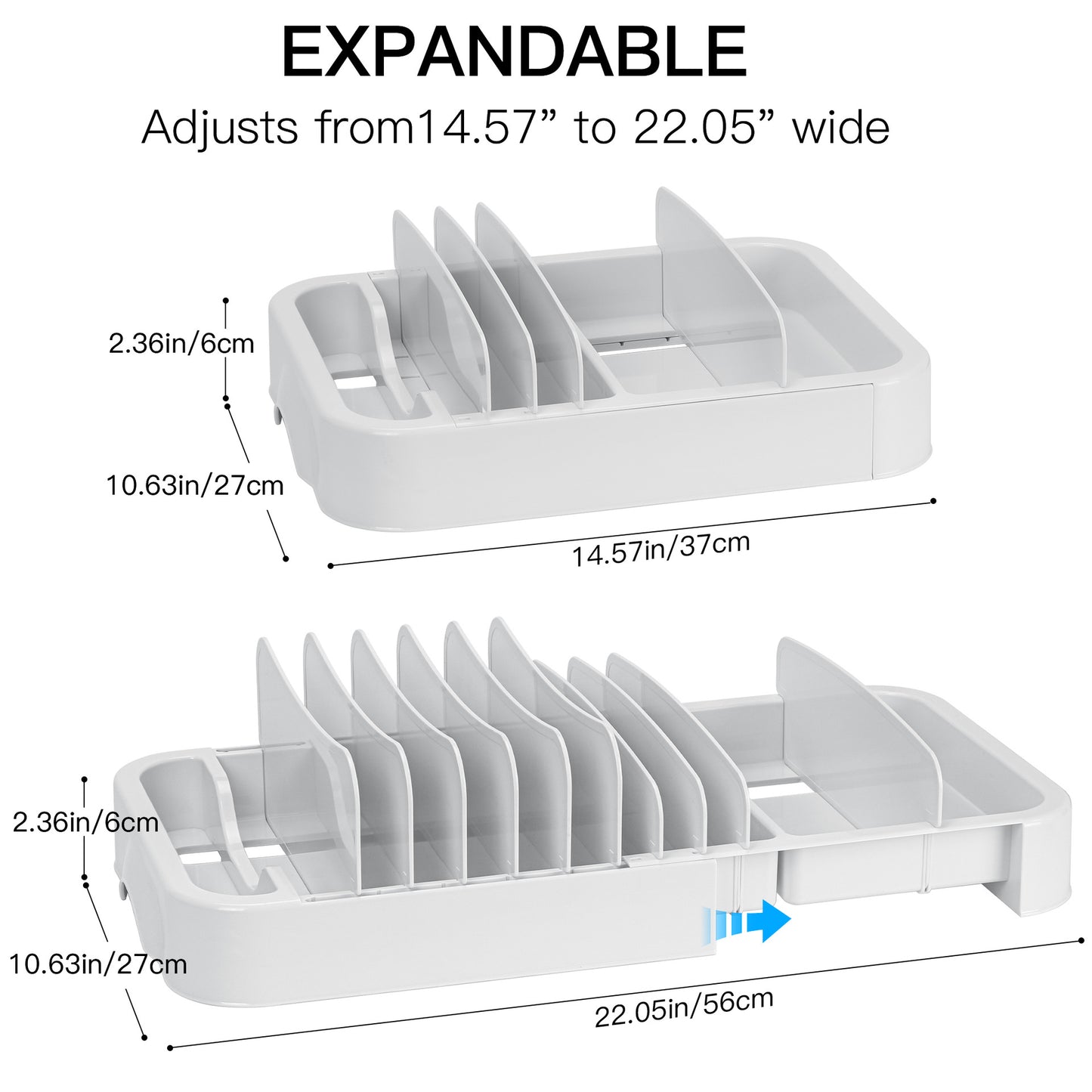 Food Container Lids Storage Organizer Box