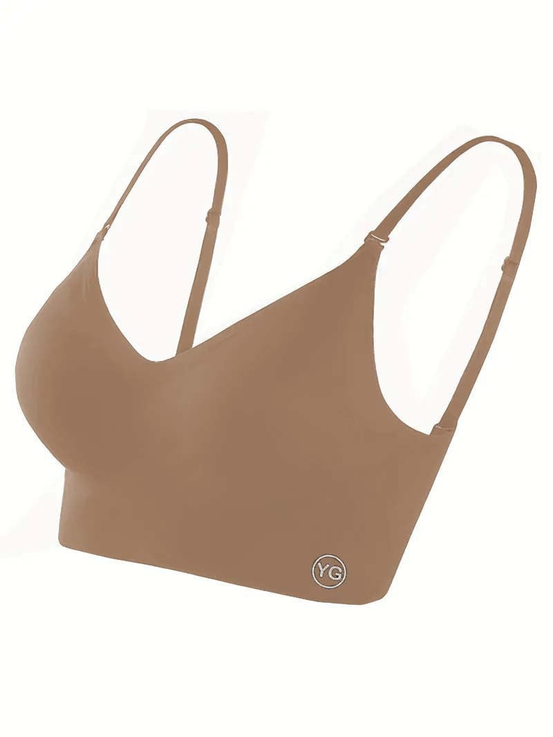 U-shaped Beauty Back Underwear Women's Small Chest Push-up Strap Chest Pad Backless Bra