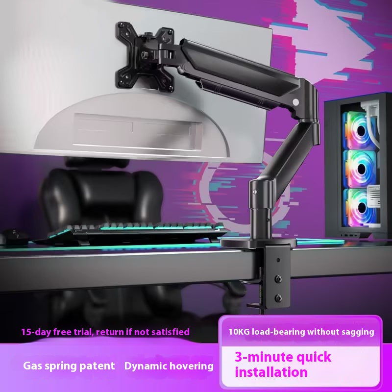 32-inch Computer Monitor Punch Free Rack Mechanical Arm