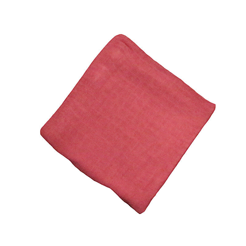 Solid-color Double-layer Gauze Bath Towel