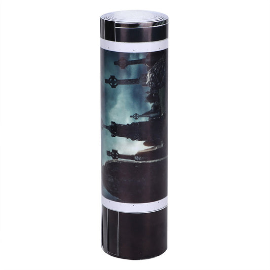 Halloween 3D Waterproof Stair Wall Crow Tombstone Stickers Home Party Decoration